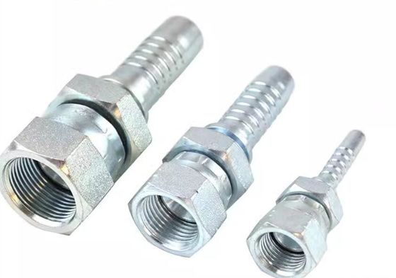 Jic Bsp Métrico SAE Parker Fitting de manguera de brida estándar con hidráulico