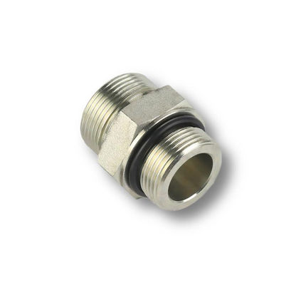Distribuidor del adaptador de manguera hidráulica de ajuste de hilo masculino con sello de anillo O