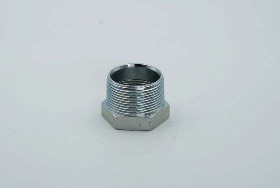 OEM SAE 5406 Serie de conectores de adaptador de manguera hidráulica con hilos internos y externos Nptf