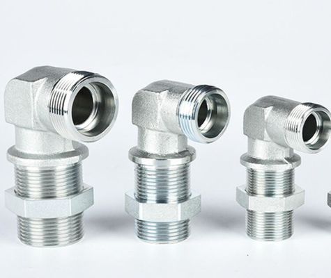 Muestras US 6.6 / pieza de acero de carbono medio giratorios rápidos personalizados para juntas hidráulicas