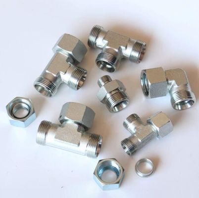 Accesorios para manguera de teón Jic Bsp NPT BSPT Accesorios hidráulicos de extremo de manguera para conexión femenina