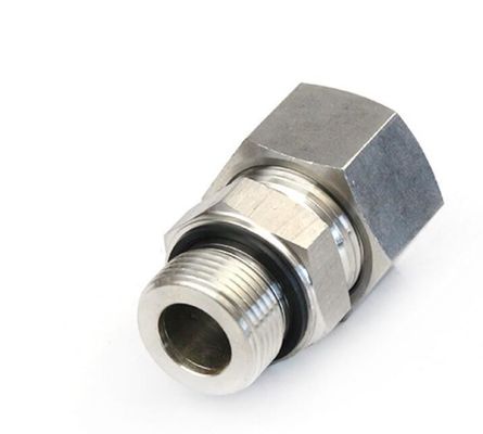 Líneas de tubería Conectar 1CB Acero de carbono Accesorios Bsp Rectos giratorios rápidos Junta hidráulica