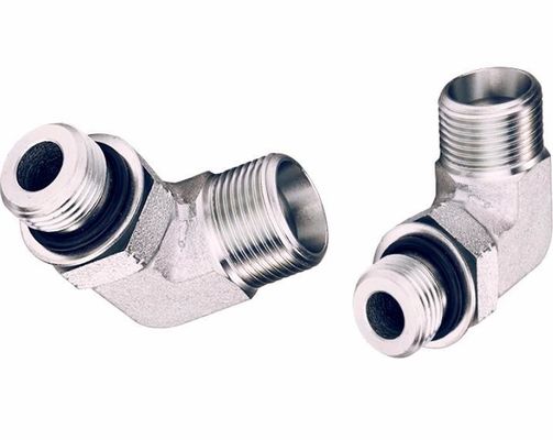Adaptador de manguera hidráulica de acero al carbono