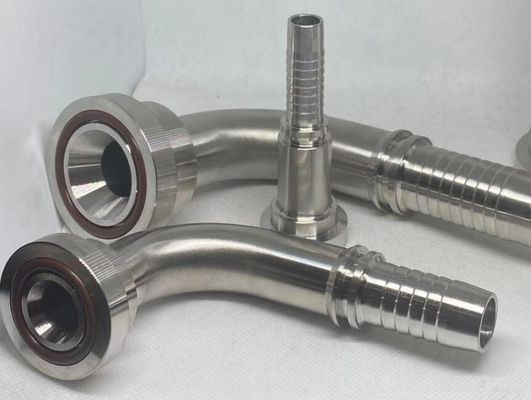 FL6 punta SAE 6000 Psi 45 grados de brida de ajuste hidráulico modelo no. 87641 para versátil
