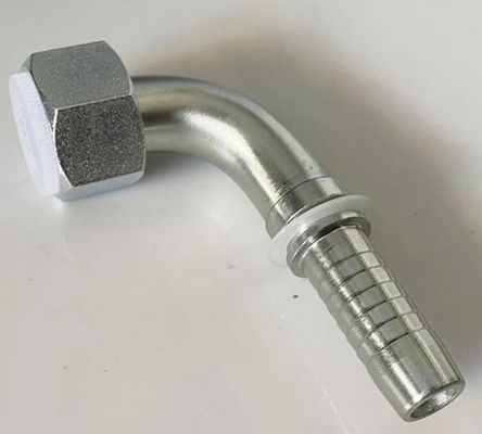 Conectores y accesorios para mangueras hidráulicas con conexión femenina de hoja galvanizada 90 de codo 20491