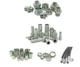 OEM de acero inoxidable tubo hidráulico duradero ajuste de manguera hidráulica ajuste de ensamblaje Ferrule Nut