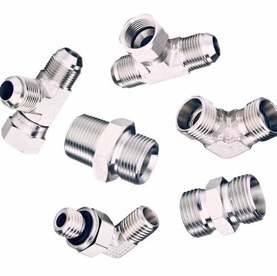 Fittings para tuberías hidráulicas femeninas Jic Fittings para mangueras hidráulicas de doble hex Jic reutilizables