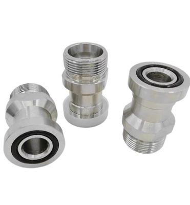 1CFL 1dfl Muestras de accesorios de transición de manguera hidráulica de acero inoxidable y acero inoxidable opcionales
