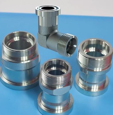 Duración de vida útil de la cabeza redonda Flange Conexión hidráulica Adaptadores de accesorios hidráulicos