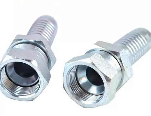 Jic Bsp Métrico SAE Parker Fitting de manguera de brida estándar con hidráulico