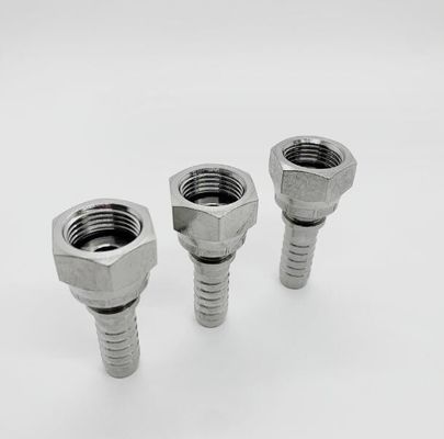 Accesorios hidráulicos de lámina galvanizada de conector masculino Jic 37 Flare 26711