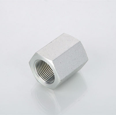 Conector de adaptador hidráulico de acero inoxidable con cabeza hexagonal para tubos hidráulicos de 7 t