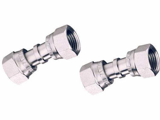 Acero inoxidable JIC adaptadores femeninos para líneas de tubería de excavadora hidráulica