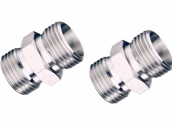 Acero inoxidable JIC adaptadores femeninos para líneas de tubería de excavadora hidráulica
