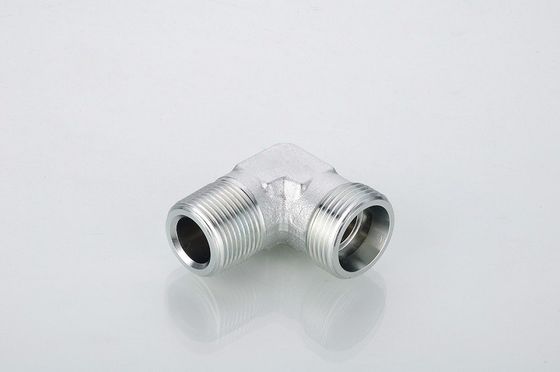 Adaptador de acero inoxidable galvanizado reutilizable para manguera hidráulica métrica y estadounidense