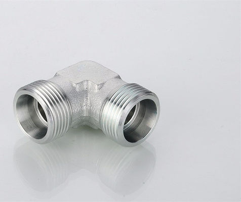 Adaptador de acero inoxidable galvanizado reutilizable para manguera hidráulica métrica y estadounidense
