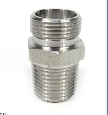 75 grados cone de sellado pezones galvanizado adaptador hidráulico para líneas de tubería Conectar