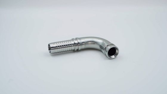 Fittings de mangueras hidráulicas de acero carbono mediano hechos a medida con mecanizado de torneado CNC