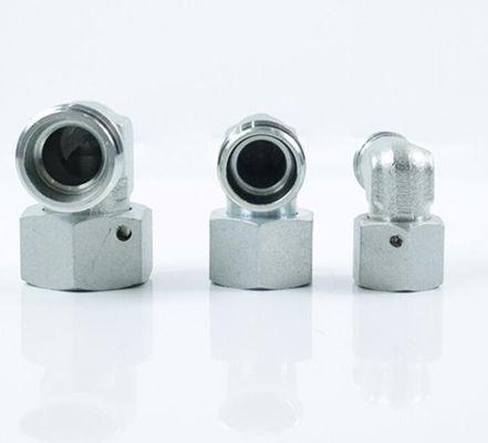 2c9 Accesorios hidráulicos Venta al por mayor de acero inoxidable Adaptador de codo de 90 grados giratorios masculinos