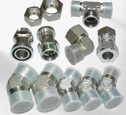NPT/ JIC/ SAE/ Bsp/ Conectores de tubos hidráulicos métricos Accesorios 2C9 para láminas galvanizadas
