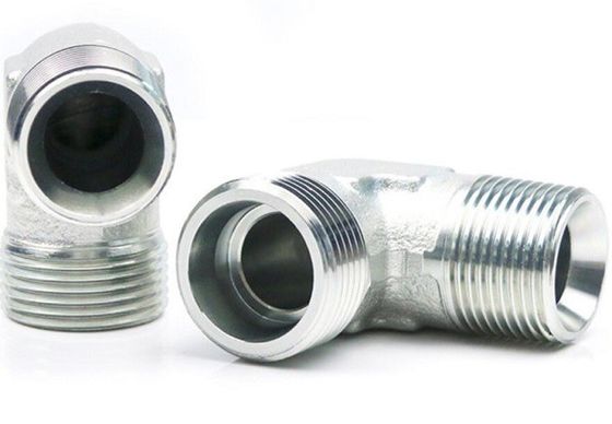 Accesorios para tubos hidráulicos de alta presión de 90 grados 1CT9 con codo de trabajo largo