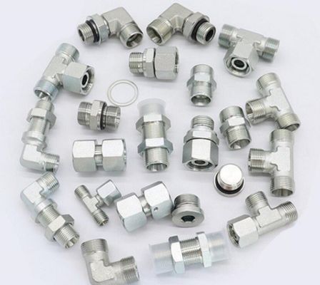 Fittings de tubos hidráulicos de compresión sin llamas1CT9 ventaja para líneas de tubería y conexión