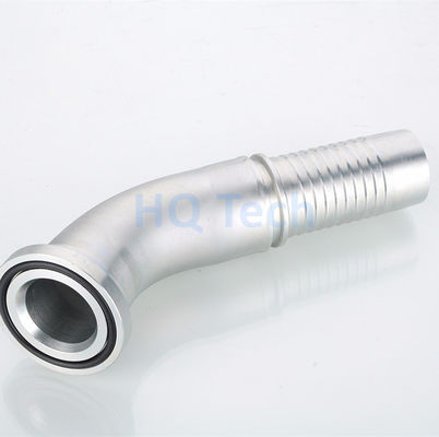 Adaptador de tubería de cabeza redonda de alta presión accesorios de manguera hidráulica reutilizables Jic Bsp métrico