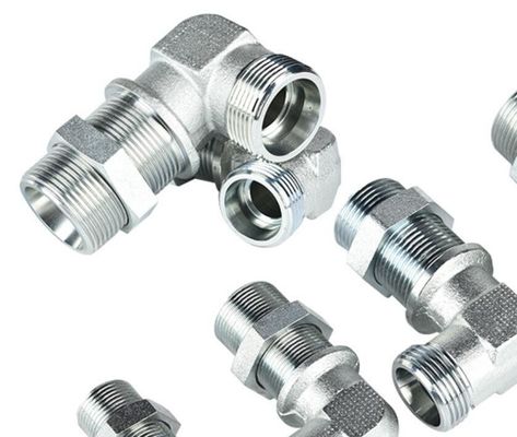 Cabeza redonda 90 grados Codo hilo métrico masculino M12X 1,5 a M52 X 2 accesorios de mamparo