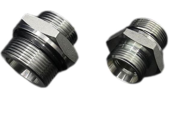 Acero de carbono medio 1cm-Wd 1dm-Wd manguera hidráulica con hilo métrico con sellado cautivado