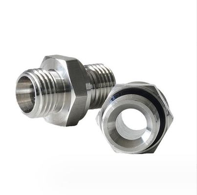 1cm-Wd 1dm-Wd DIN Tipo de mordedura de hilo métrico Accesorios hidráulicos con adaptador de sello cautivado