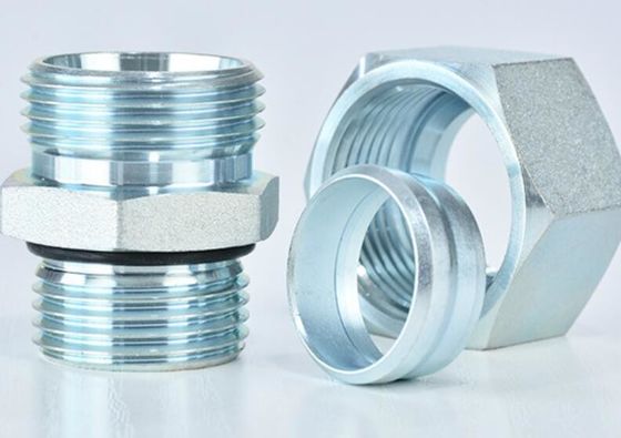 1cm-Wd 1dm-Wd Adaptadores de tubos de conector de acero inoxidable de carbono Eaton DIN2353