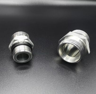 1CB 1dB Adaptador hidráulico Bsp Filamento de 60 grados de cone de sellado de sellado unido Muestras de extremo del perno
