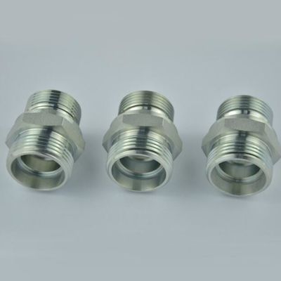 Líneas de tubería Conectar 1CB-18-12WD Conector de conector de manguera hidráulica de color plateado