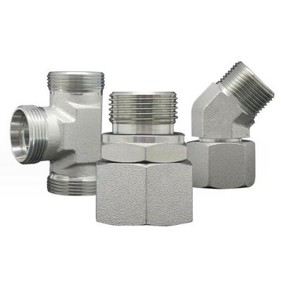 1CB Tubo de acero inoxidable con sellado de cono de 60 grados de hilo de 24 grados LS a Bsp