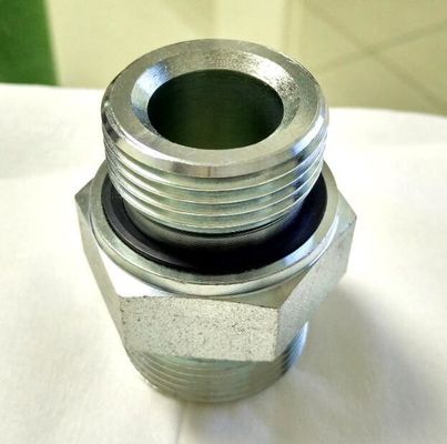 Líneas de tubería Conectar 1CB Acero de carbono Accesorios Bsp Rectos giratorios rápidos Junta hidráulica