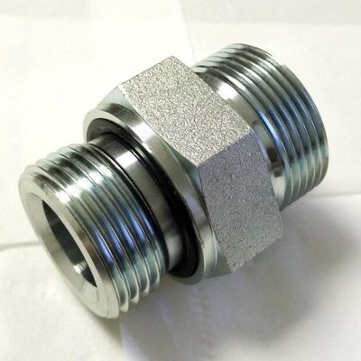 Adaptador de manguera hidráulica Bsp con rosca masculina métrica de la serie 1CB con y larga vida útil