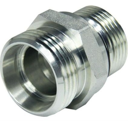 Accesorios para tuberías de rosca masculina de acero recto de la serie 1CB/1cm NPT/Bsp/Métrico para industria