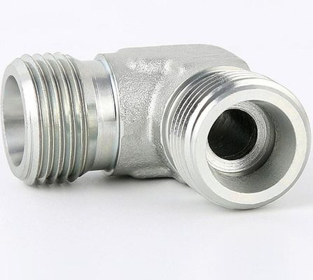 1C9 1D9 Adaptador hidráulico de codo Hidráulico masculino de 90 grados