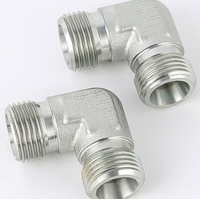 Cabeza redonda adaptador métrico masculino codocombinación de juntas para manguera hidráulica estándar DIN