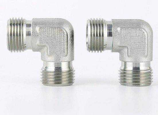 Ventajas del hilo masculino de los accesorios de tubería hidráulica de 90 grados Adaptador hidráulico de codo 1c9 1d9