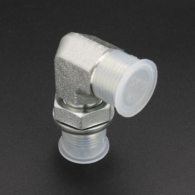 1CG9 Adaptador de tubería OEM Accesorios hidráulicos con larga vida útil y hilo Bsp de codo de 90 grados
