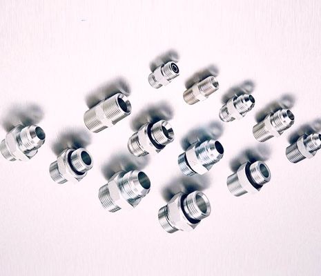 Conexión femenina Parker Conector masculino de perno Adaptador hidráulico Adaptador de acero Piezas de ajuste