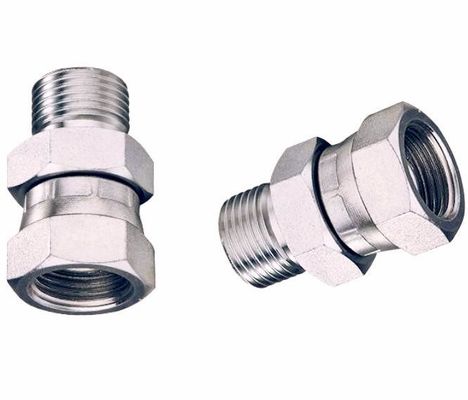 Adaptador hidráulico para acero inoxidable de la norma DIN