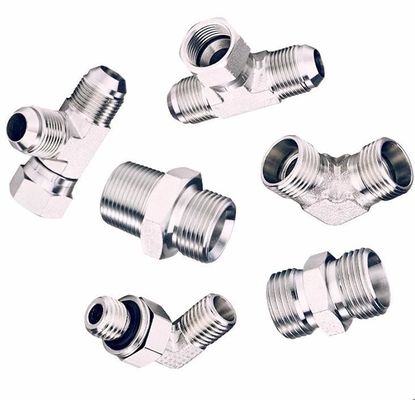 Adaptador hidráulico para acero inoxidable de la norma DIN