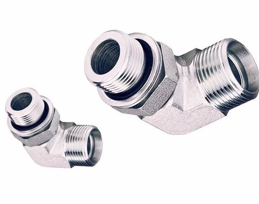 Acero de carbono de plata de acero inoxidable DIN enhebrados de enchufes Accesorios hidráulicos con muestras