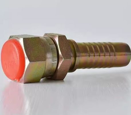 Tipo de cabeza hexagonal Jic Conexión de tubo estándar 3/4 macho recta Unión de acero inoxidable 316