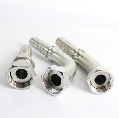 Filtro de tubería hidráulica de acero inoxidable de 45 grados SAE 87641 para trabajos pesados