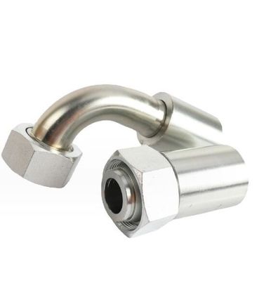 Accesorios para tubos de acero inoxidable de alta presión hidráulica 45 grados SAE