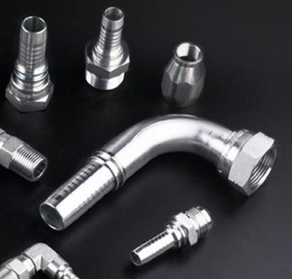 Los componentes de las mangueras hidráulicas de acero inoxidable
