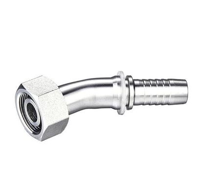 20591 DIN Accesorios de mangueras hidráulicas con tubos roscados personalizados y soporte OEM